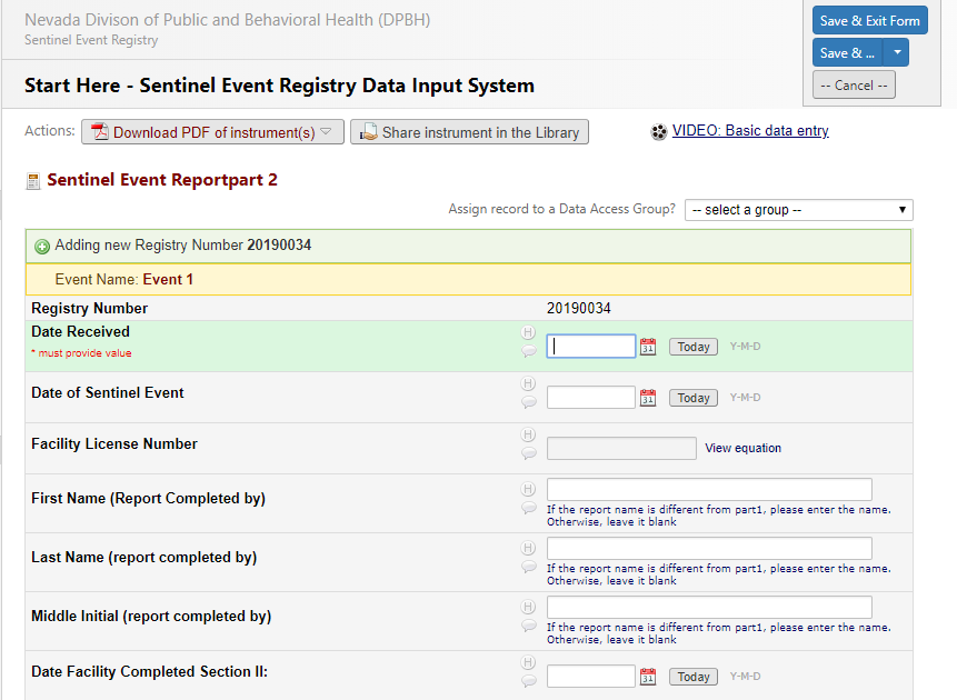 SER Event Reportpart 2  top view
